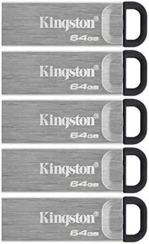 Kingston USB 3.2 Gen 1 DataTraveler Kyson - DTKN/64GB (Pack of 5)