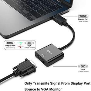 BENFEI DisplayPort to VGA 10 Pack, Gold-Plated DP to VGA Adapter (Male to Female) Compatible for Lenovo, Dell, HP, ASUS
