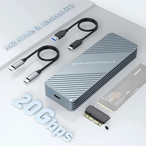 USB C 3.2 MacBook SSD Enclosure for 12+16 PIN MacBook Air/Pro SSD, Aluminum M.2 NVMe MacBook Pro SSD Enclosure Adapter Support MacBook Pro,MacBook Air, Mac Pro, iMac from 2013 to 2017 USB C 3.2 MacBook SSD Enclosure for 12+16 PIN MacBook Air/Pro SSD, Aluminum M.2 NVMe MacBook Pro SSD Enclosure Adapter Support MacBook Pro,MacBook Air, Mac Pro, iMac from 2013 to 2017