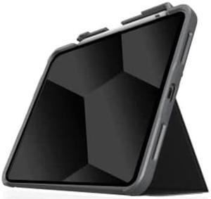 STM Dux Plus for iPad (10th Gen) - Ultra Protective & Lightweight Case with Apple Pencil Storage - Black (stm-222-387KX-01)