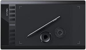 XPPen Star03 V2 Drawing Tablet Graphics Drawing Pen Tablet with 8192 Levels Pen Pressure Battery-Free Stylus Passive Pen Signature Board with 8 Hot Keys (Black)