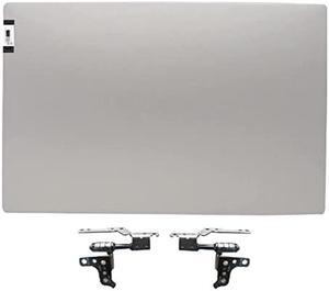 New Replacement for Lenovo ideapad 5-15 5-15IIL05 5-15ARE05 5-15ITL05 Laptop LCD Cover Back Rear Top Lid with Hinges AM1K7000300 5CB0X56071 AM1K7000100 5CB0X56524 Silver