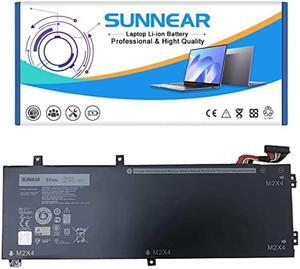 SUNNEAR H5H20 Battery Replacement for Dell XPS 15 9550 9560 9570 9590 Precision 5510 5520 5530 5540 Inspiron 7501 7590 7591 Series Laptop 6GPTY 62MJV M7R965D91C 56Wh 11.4V 4946mAh
