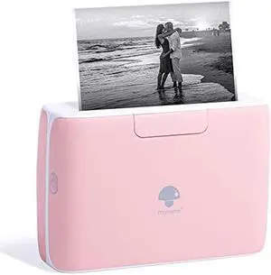 Phomemo M04S Portable Inkless Printer- Bluetooth Thermal Printer Sticker Printer, Support 2/3/4 inch Printing Width, 300dpi, Compatible with iOS+Android, Ideal for Documents, Notes, Label, Sticker