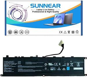 SUNNEAR BTYM6M Laptop Battery Replacement for MSI Creator 15 A10SD A10SDT A10SE Raider 10SD 10SE GE76 Raider 10UE 10UG 10UH 11UE 11UG 11UH WS66 11UM GS66 Stealth 10SF 10SFS 10SGS GE66 4ICP835142