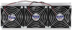 Semiconductor Refrigeration Thermoelectric Cooler 15A Threecore 3 * TEC112705 Chip Peltier Kit with Power for Small Space Cooling