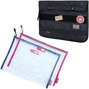Rough Enough 13 14 Inch Laptop Sleeve Case Plastic File Folder Document Organizer Bundle Set