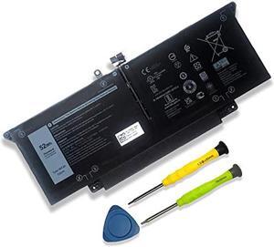 JHT2H Laptop Battery Replacement for Dell Latitude 7310 7410 Latitude 7410 Chromebook Enterprise Series Notebook P34S P34S001 4V5X2 Y7HR3 35J09 HRGYV WY9MP XMV7T 009YYF 7CXN6 T3JWC XMT81 7.6V 52Wh