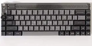 Nibble 65% 72 Key Programmable QMK Mechanical Keyboard Kit (Black)