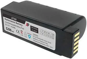 Artisan Power Replacement Battery for Vocollect Talkman A700, A710, A720 and A730 Scanners: 5200 mAh
