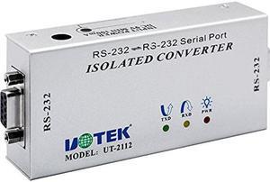 UTEK UT-2112 External-Powered RS-232 Repeater Mini-Size PhotoElectric Isolator Full-line