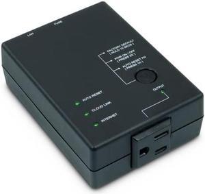 ezOutlet5 - Internet Enabled IP & WiFi Remote Power Switch with Reboot (AC Power/Single Outlet/iOS/Android/Cloud/Web Controllable) - Newest Model