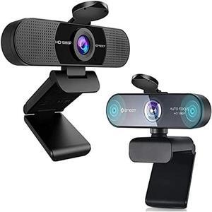 EMEET 1080P Webcam with Microphone C960 Nova 96degFOV Wide Angle Webcam 2 Mics Streaming Webcam with Privacy Cover Plug&Play USB Webcam for Calls/Conference, Zoom/Skype/YouTube, Laptop/Desktop