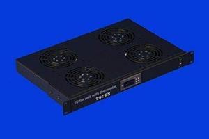RAISING ELECTRONICS Rack Mount Digital Server Fan Cooling System with 4 Fans 1U