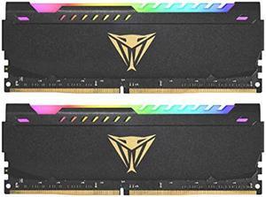 Patriot Viper Steel RGB DDR4 32GB (2 x 16GB) 3600MHz Kit - PVSR432G360C0K
