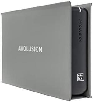 Avolusion PRO-5X Series 6TB USB 3.0 External Gaming Hard Drive for PS5 Game Console (Grey) - 2 Year Warranty