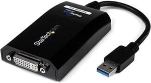 StarTech.com USB 3.0 to DVI / VGA Adapter - 2048x1152 - External Video & Graphics Card - Dual Monitor Display Adapter Cable - Supports Mac & Windows (USB32DVIPRO)