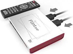 ClonerAlliance Flint D4P, Standalone Dual-4K Video Overlay Device and Audio Mixing. 1080p@60fps Video Game Capture. Remote Control, UVC and Type-C.
