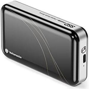 Yottamaster 500GB Portable SSD - Up to 3150MB/s- External NVMe Solid State Drive Support Thunderbolt 4/3, USB 4, USB C Devices - with Aluminum Heatsink