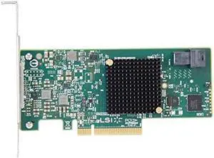 LSI Logic 6Gb/s SAS - PCI Express 3.0 x8 - Plug-in Card - 1 SAS Port(s) LSI00346