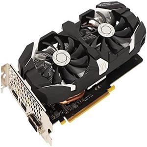 Zunate GTX1060 GDDR5 192bit PCIE Graphic Card, Dual Fans 8008MHz Memory Frequency Computer Graphics Card, HDMI DVI DP 4K HDR Gaming Graphics Card(6GB)