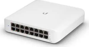 Ubiquiti USW-LITE-16-POE UniFi Switch Lite 16 Port Gigabit Managed Switch with 8 POE+ Ports