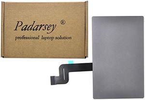 Padarsey Replaceme Trackpad Touchpad for MacBook Pro Retina 15" Unibody A1707 Touch Pad with Flex Cable (Fit 2016-2017 Version) (A1707 2016-2017 15" with Cable (Gray))