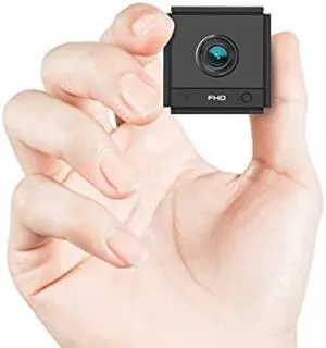 Mini Spy Camera WiFi Wireless Hidden Cameras for Home Security Surveillance with Video 4K Small Portable Nanny Cam with Phone App, Baby monitor Pet Cam, Night Vision for Indoor Outdoor Small Camera...