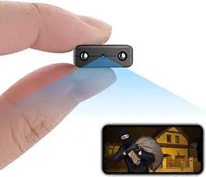 ZHOUCXZDA Pet Mini Wireless Camera WiFi Hidden Spy Cameras ,Small Nanny Cam with Babysitter Surveillance Camera,Wireless Security Camera Indoor and Outdoor Cams Compatible with Android