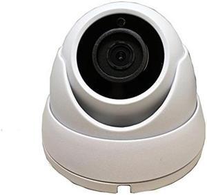 101AV 5MP 4in1 (TVI, AHD, CVI, CVBS) Indoor Outdoor Dome Camera DWDR OSD menu for CCTV DVR Home Office Surveillance Security (White) (5MP 3.6mm Lens, White)