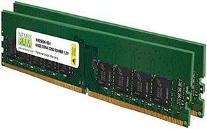 128GB 2x64GB DDR4-3200 PC4-25600 2Rx4 RDIMM ECC Registered Memory by NEMIX RAM