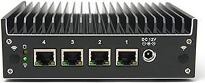 Protectli Vault Pro VP2410-4 Port, Firewall Micro Appliance/Mini PC - Intel Celeron J4125, DDR4 RAM, M.2 SSD Storage, AES-NI, 8GB RAM, 120GB SSD