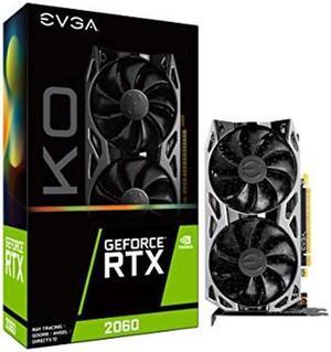EVGA 06G-P4-2066-KR GeForce RTX 2060 KO Gaming, 6GB GDDR6, Dual Fans, Metal Backplate