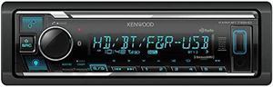 KENWOOD KMM-BT732HD Bluetooth Car Stereo with USB Port, AM/FM Radio, MP3 Player, Multi Color LCD, HD Radio, Detachable Face, Built in Amazon Alexa, Compatible with SiriusXM Tuner