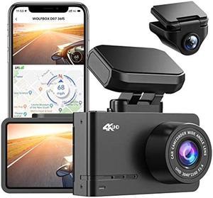 WOLFBOX 2.5K Dash Cam WiFi, 1600P Dash Camera for Cars, Full HD i03 Car  Camera Front, Dashcam with Loop Recording, APP Control, Night Vision, 24  Hours Parking Monitor, Support 64GB Max