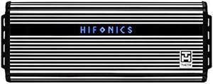 Hifonics ZTH-3225.1D Zeus Theta Compact Mono Channel Car Audio Amplifier (Silver) - Class D Amp, 3200-Watt, Onboard Electronic Crossover, Built-in Bass Control, Bass Remote Included