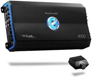 Planet Audio PL4000.1D Class D Car Amplifier - 4000 Watts, 1 Ohm Stable, Digital, Monoblock, Mosfet Power Supply, Great for Subwoofers