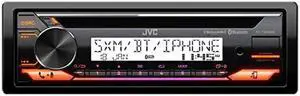 JVC KD-T92MBS Marine Rated Car Stereo with Bluetooth, Front USB, AUX, Amazon Alexa, SirusXM Radio Ready, Hi-Power Amplifier, High Contrast Screen
