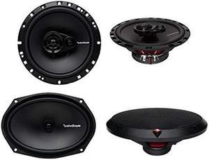Rockford Fosgate R165X3 6.5" 90W 3 Way + 6x9" 130W 2 Way Coaxial Speakers