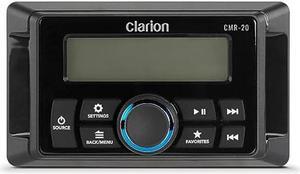 Clarion CMR-20 Wired Marine Remote with 2.4" LCD Display, IP67, Compatible with CMM-20, CMM-30 & CMM-30BB