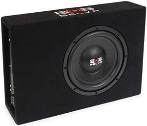 BELVA BPKG10T 600 Watt Peak Shallow-Mount 10-inch Amplified Loaded Subwoofer Box