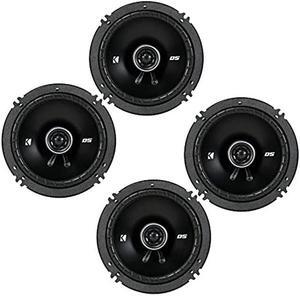 KICKER DSC650 6.5-Inch (160-165mm) Coaxial Speakers, 4-Ohm Bundle