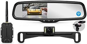 AUTO-VOX V5PRO 1080P 9.35'' OEM Rear View Mirror Camera, Full Laminated  Ultrathin Touch Screen Mirror Dash Cam Front and Rear with No Glare, Super  Night Vision …