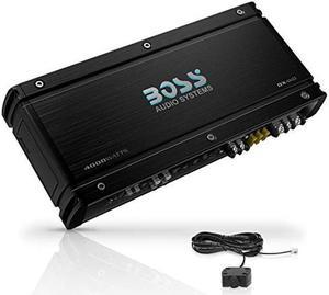 BOSS Audio Systems OX4KD Onyx Series Car Audio Subwoofer Amplifier - 4000 High Output, Class D, 1 Ohm Stable, Low Level Inputs, Low Pass Crossover, Low Pass Crossover, MOSFET Power, Monoblock, Stereo