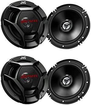 (4) JVC CS-DR621 6-1/2" 6.5" 2-Way Coaxial Car Audio Speakers / 300 Watts Max