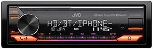 JVC KD-X480BHS Multimedia Car Stereo, Single Din, Built in Amazon Alexa, Blutooth Audio and Hands Free Calling, MP3, USB, AUX-in, AM/FM Radio Receiver, SiriusXM Ready, HD Radio