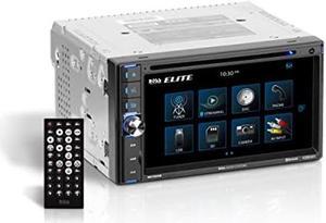 BOSS Audio Systems Elite BV765B Car Stereo - 6.5 Inch Double Din, Touchscreen, Bluetooth Audio and Calling, AM/FM Radio Receiver, CD DVD Player, USB, SD