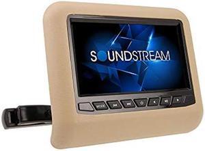 Soundstream SHAD-9H Universal Headrest Mount DVD Player with 9" LCD/MobileLink Input
