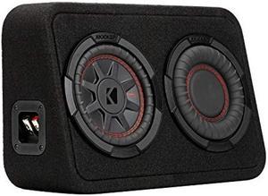 KICKER CompRT 6.75"(165mm) subwoofer in Thin Profile encl, 2ohm, RoHS Compliant