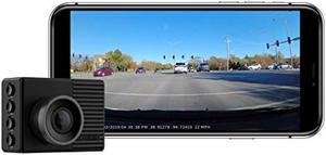 Garmin Dash Cam 46 Wide 140Degree Field of View In 1080P HD 2 LCD Screen and Voice Control Very Compact with Automatic Incident Detection and Recording